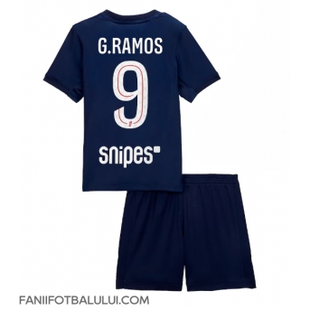 Paris Saint-Germain Goncalo Ramos #9 Echipament de Fotbal Replică 2025-26 Copii Acasa (+ Șorturi)